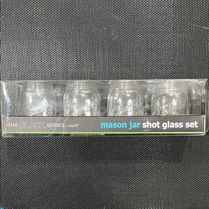 Mason Jar Shot Glass Set